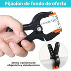 Soporte para Fondo Fotográfico, 2.6 X 3m, Soporte Ajustable con 4 Grapas y 1 Bolsa de Transporte, Incluye 2 Sacos de Arena, Ideal para Estudio Fotográfico, Retratos, Bodas y Eventos