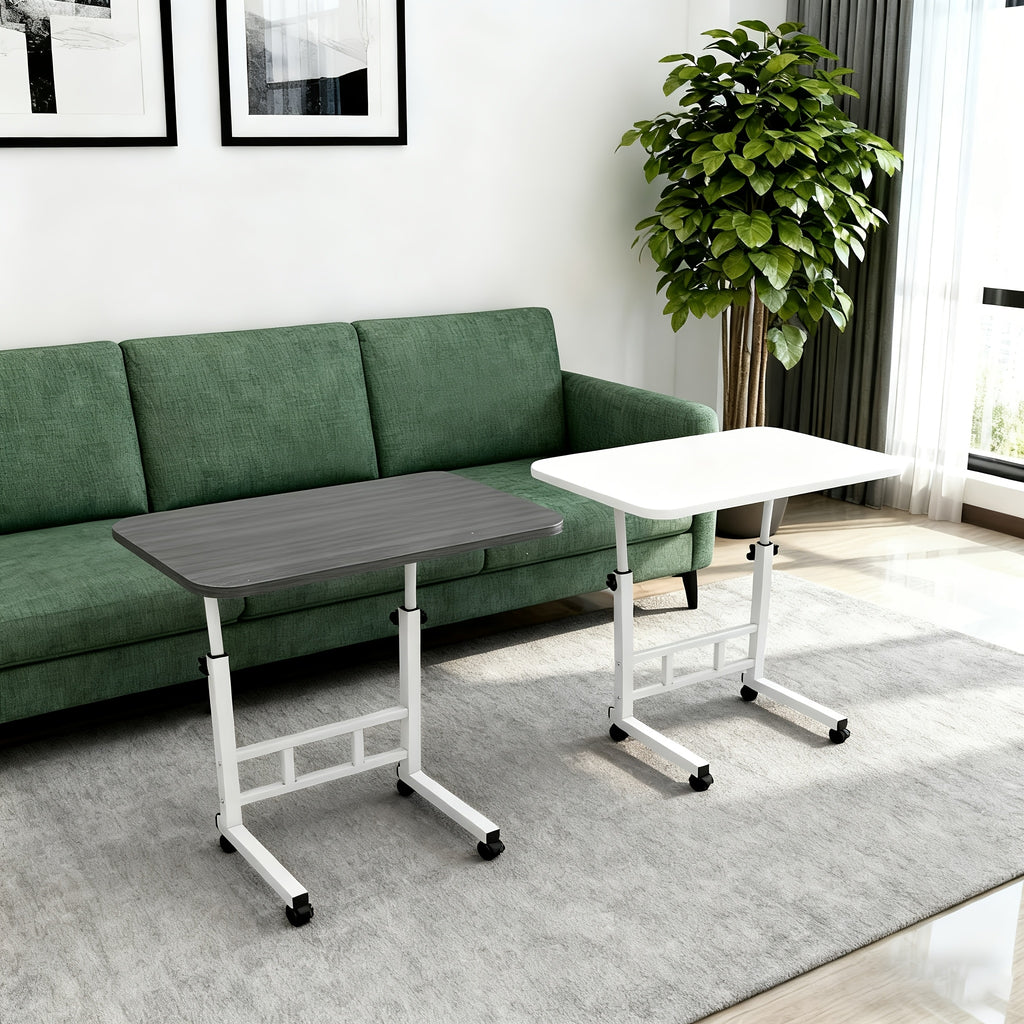 Mesa auxiliar para salón y dormitorio | 20 cm y 2 colores y ajustable