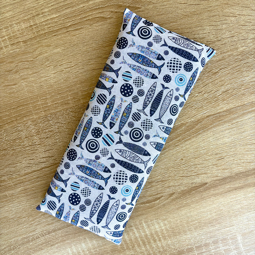 Bolsitas de semillas para microondas, 30 x 13 cm, multiusos, terapia de frío y calor para aliviar dolores musculares, menstruales y de cuello. Aptas para microondas y congelador. Hecho a mano. Terapia de frío y calor. Alivia calambres, cólicos y migrañas.