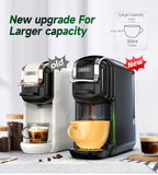 Cafeteras de cápsulas | Cafetera HiBREW 5 en 1 para cápsulas múltiples, café caliente/frío, DG Cappuccino Nes, para cápsulas pequeñas ESE Pod y