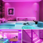 Tiras de luces LED de 10m-30m para 2 piezas, 10m-30m dormitorio