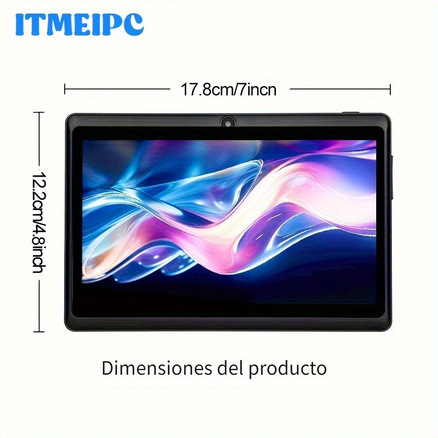 Tablet Android de 7 pulgadas para hogar estudio y viajes | expandible