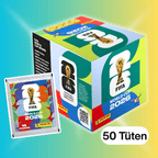 Expositor de pegatinas Panini Copa Mundial de la FIFA 2026 – 50 paquetes con un total de 350 pegatinas