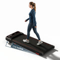 Caminadora UMAY 5 en 1 con inclinación del 11%, placas vibratorias, capacidad de 136.08 kg, máquina de caminar compacta para debajo del escritorio con motor silencioso de 3.0 HP para el hogar y la oficina
