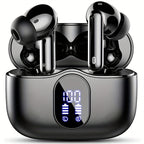 Auriculares Bluetooth | Audífonos Inalámbricos, Auriculares Inalámbricos 5.3 con Sonido Estéreo de Graves, Micrófono con Cancelación de Ruido y