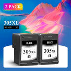Multipack de cartuchos de tinta 305XL para impresora HP 305XL, color negro, compatibles con HP Deskjet 2800E 2810E 2820E 2821E 2822E 2823E 2800 2810 2820 2821 2822 2823 4220E 4222E 4230E