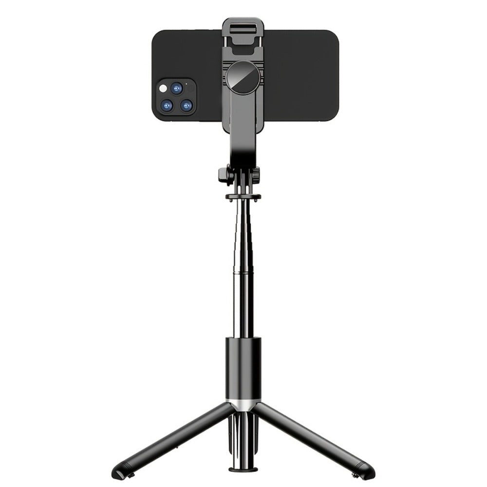 Palo Selfie Retráctil Profesional de 101.6 cm, Trípode de Suelo para Transmisiones en Vivo, con Control Remoto Inalámbrico, Rotación de 360°, Diseño Estable Anti-vibración. Ideal para Vlogs de Viajes y Exteriores para Transmisiones en Vivo. Compatible con
