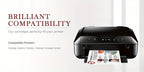 Cartuchos XL Multipack 560/561 para impresoras Canon Pixma TS5350, TS5351, TS7450, TS7451, TS5352 y TS5353, compatibles con PG-560XL y CL-561XL