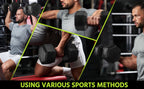 Juego de 2 Mancuernas Costoffs, Mancuernas de Hierro Fundido Hexagonales para Aeróbica, Gimnasia y Entrenamiento de Fitness