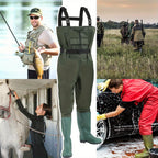 Pantalones de Pesca para Hombre, Material de PVC para Mujer, Neoprenes para Pescar, Granjas, Trabajos de Construcción