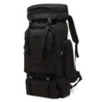 Un conjunto de dos piezas, una mochila para senderismo y montañismo