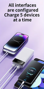 Power bank para carga durante viajes y uso diario | 50000 mAh