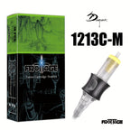 Juego de 16 agujas para tatuaje con agujas integradas, puntas de aguja, ensamblaje estable, ajuste fino, ideal tanto para artistas como para principiantes, cuerpo inodoro para suministros de tatuaje artístico