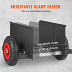 Carro para puertas y paneles de yeso VEVOR de 600 libras con rueda neumática de 8"
