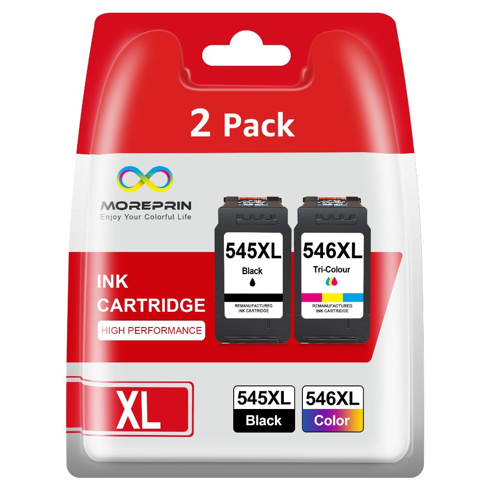 Paquete múltiple de cartuchos de tinta compatibles para impresora Canon 545XL 546XL, 1/2/3/4 unidades, cartuchos PG 545XL CL 546XL, cartuchos de tinta para impresora Canon 545 546 XL para MG2450 MG2550 MG2950 MG2550s TR4550 TR4551 TR4650 TS3350 TS3450, co
