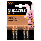 Paquete de 12 pilas AAA alcalinas Duracell Plus Mini Stilo de larga duración