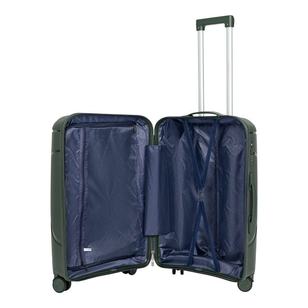 Juego de equipaje rígido de 4 piezas con balanza de equipaje gratuita – Maleta de 20/24/28 pulgadas + Maleta de tocador – Maletas de viaje ligeras de carcasa dura – Ruedas giratorias de 360° – Cerradura TSA – Equipaje de mano y de facturación – ABS – Para