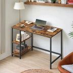 Mesa de Trabajo, Escritorio, 50,1 x 100,1 x 76,1 cm, Mesa de Ordenador, Estilo Moderno, para Oficina en Casa, Dormitorio, Sala de Estar, Estudio