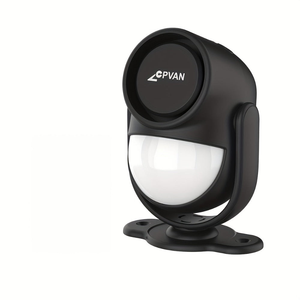 Alarma con detector de movimiento infrarrojo PIR CPVAN y control remoto, sensor de movimiento antirrobo para el hogar de 120 decibelios altos