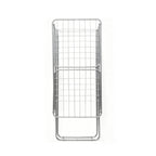 tendedero Plegable metálico, 20 Metros Espacio de tendido, Soporte para Tender Ropa, Patas Antideslizantes (Plateado, 52 x 102cm)