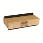 Lima de Acabado para Trastes Muspor en Madera Oliva 35/90 Grados Herramienta Luthier Limas Guitarra Bajo Afilado y Desbarbado Brotes del Freting Biselación