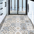 10 piezas, Pegatinas de Azulejos Impermeables para Baño, Inodoro y Sala de Estar - Antideslizantes, Autoadhesivas, Resistentes al Aceite y Fáciles de Colocar - Ideales para Crear un Suelo Elegante y Duradero