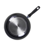 Sartén de cocinar | Sartén multifuncional para hogar | Sartén de aluminio sin revestimiento antiadherente | Exclusiva para inducción y cocina de gas | Utensilio de cocina universal de sartén plana