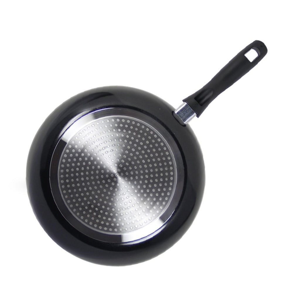 Sartén de cocinar | Sartén multifuncional para hogar | Sartén de aluminio sin revestimiento antiadherente | Exclusiva para inducción y cocina de gas | Utensilio de cocina universal de sartén plana