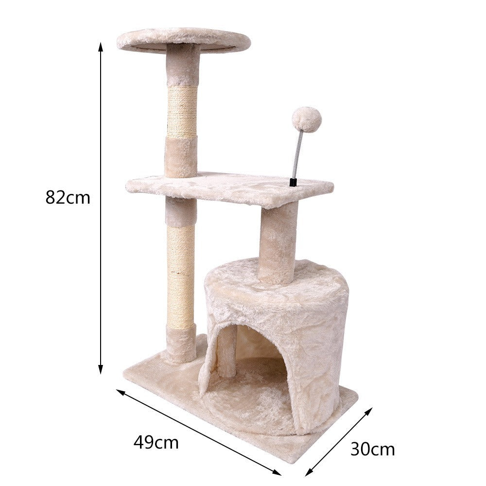 Arobol rascador para Gatos Rascador para Gato Postes rascador para Gatos Grande 105x40x40cm Varias Niveles