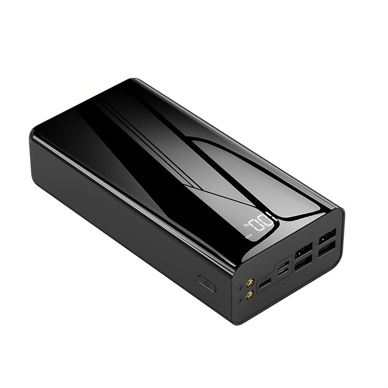 Batería externa | Batería Externa de Alta Capacidad de 50000mAh con Pantalla LED Inteligente, Linterna, Fuente de Alimentación de Emergencia para
