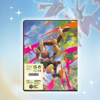 Pokémon ME02 - Portafolio de 9 Bolsillos - Carpeta Oficial de Coleccionista para Almacenamiento Seguro de Cartas de Pokémon, Ideal para Coleccionistas y Jugadores