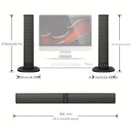 Barra de sonido inalámbrica extraíble para TV música y cine en casa | extraíble