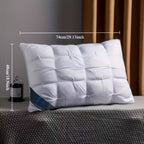 Almohada de Lujo 4/2/1 Calidad de Hotel Cinco Estrellas, Almohada de Soporte para la Columna Cervical para un Sueño Profundo, Almohada de Ropa de Cama Saludable para el Hogar, Adecuada para RVs, Salas de Estar, Dormitorios, Decoración del Hogar Exquisita,