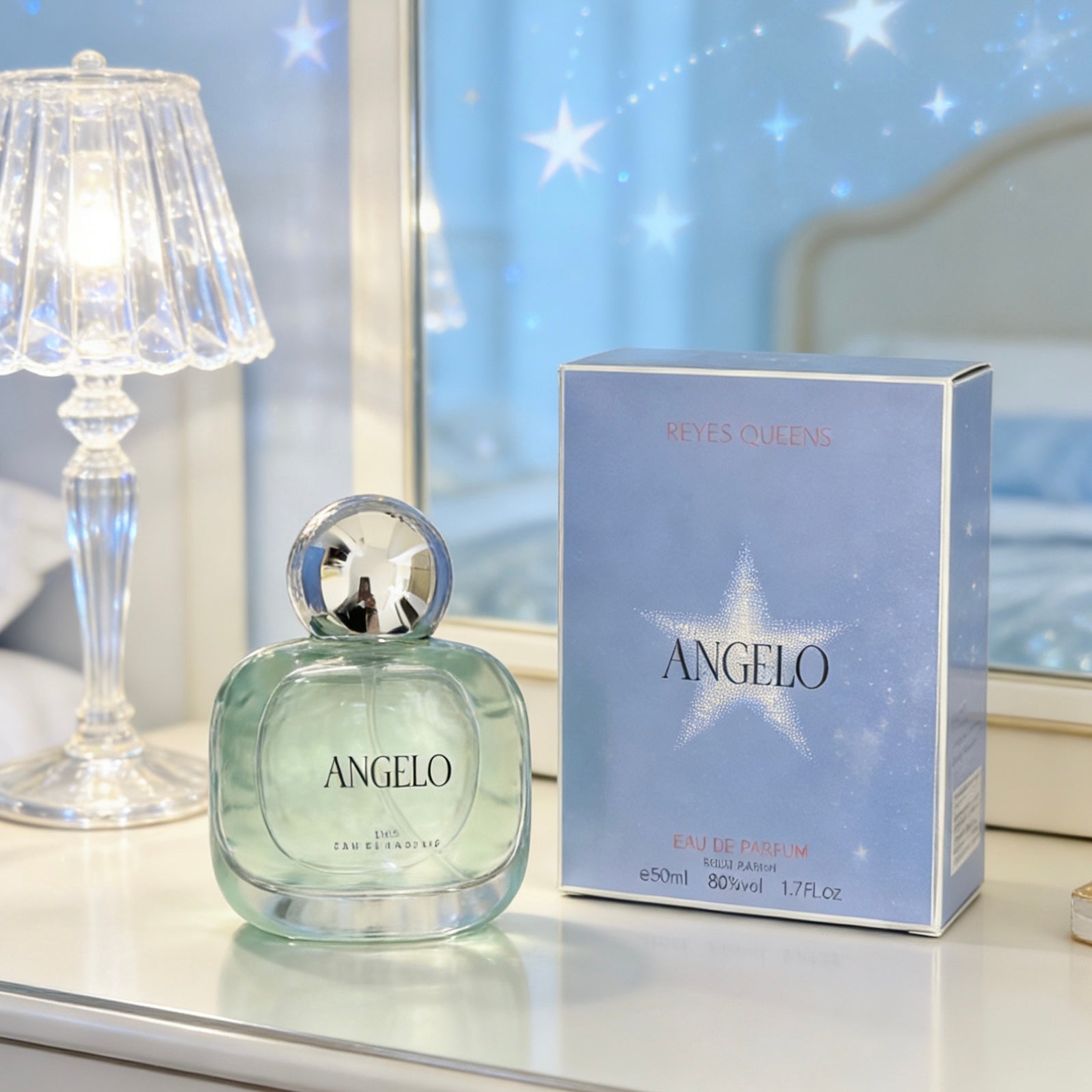 Perfume Angelo Mujer - Eau de Parfum | Duración Extrema | Huele a Azúcar, Elegancia y Luz 【Fragancia de Ensueño】 Notas de Praliné, Vainilla y Pachulí | Esencia Fresca y Alegre para Mujer | ¡Regalo Perfecto!