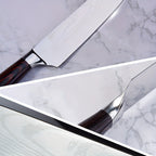 Juego de 8 cuchillos, Cuchillo de chef, Cuchillo de cocina universal, Acero inoxidable alemán, Mangos ergonómicos de Pakkawood para restaurante doméstico