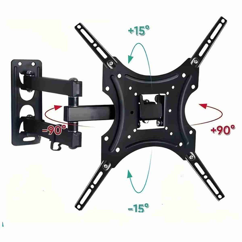 Soporte de televisin giratorio Almalux para medidas de 14 hasta 55 Plasma LCD LED Flat Panel TV con VESA desde 75x75 a 400x400 mm con tornillera