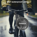 4 piezas ISOOCO Rastreador Mini Global Inteligente - Localizador en Tiempo Real con Alarma Antipérdida de Altos Decibelios, Dispositivo de Seguimiento Bajo Consumo para Coches, Bolsos, Llaves, Equipaje | Compatible con dispositivos iOS (iPhone, iPad, iPod