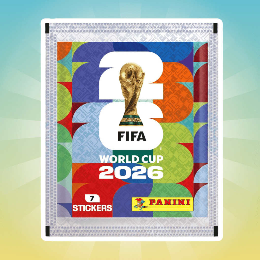 10x Bolsas de pegatinas de la Copa Mundial de la FIFA 2026 – 7 pegatinas por bolsa, total de 70 pegatinas