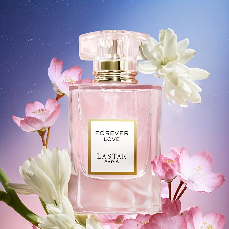 Forever Love Lady Eau De Toilette Avanzada, Fragancia Única y Encantadora, Duradera y de Gran Cuerpo, Crea un Ambiente Romántico, Ideal para Citas, Compras y Viajes, Regalo Perfecto para Cumpleaños, Navidad y Fiestas, 55ml/50ml