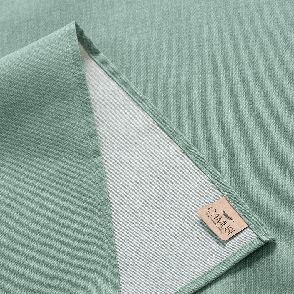 Mantel liso antimanchas impermeable suave y resistente, uso diario mesa salón o exterior cuadrada, rectangular, redonda, estilo mediterráneo para el hogar y exterior