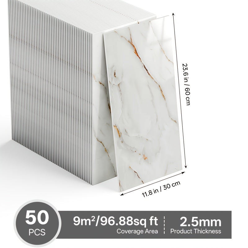 Panel de pared autoadhesivo 100 piezas | Cocina baño salón y renovación DIY
