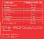 Integrador Natural para Hombre y Mujer 60 Cápsulas Hecho en Italia - Envío Rápido desde Almacén Local