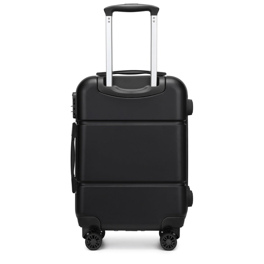 1 pieza de maleta de cabina de 20 pulgadas (55 cm) de ABS prémium con candado de combinación seguro para viajes sin esfuerzo, regreso a clases, regalo de vacaciones