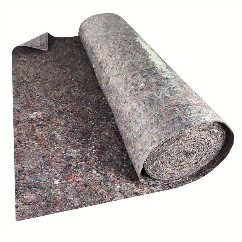 Alfombrilla de fieltro para suelo, rollo no tejido con revestimiento protector de 1x50m - cubierta de protección superficial, alfombra antipintura