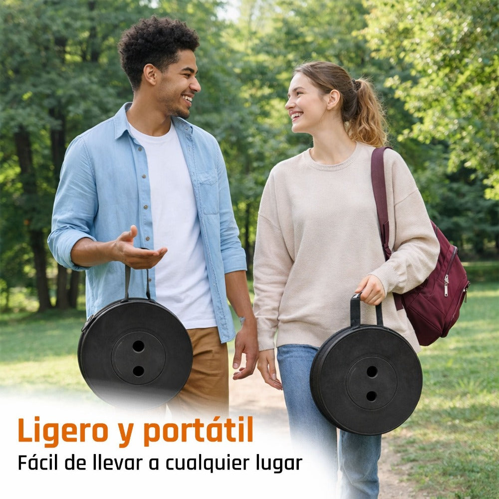 Silla y taburete plegables portátiles de alta resistencia - Diseño compacto y ligero, taburete plegable multifuncional ajustable de altura para camping, pesca, senderismo - Equipo de exterior duradero, regalo perfecto para pescadores, silla de camping con