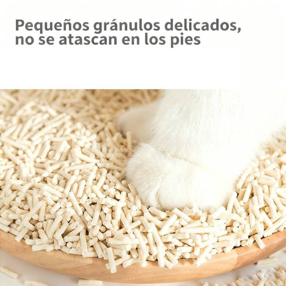La arena para gatos se aglomera en segundos Arena para gatos para plantas Arena para gatos desodorizante, libre de polvo y sin mezclar Suministros para mascotas fáciles de almacenar