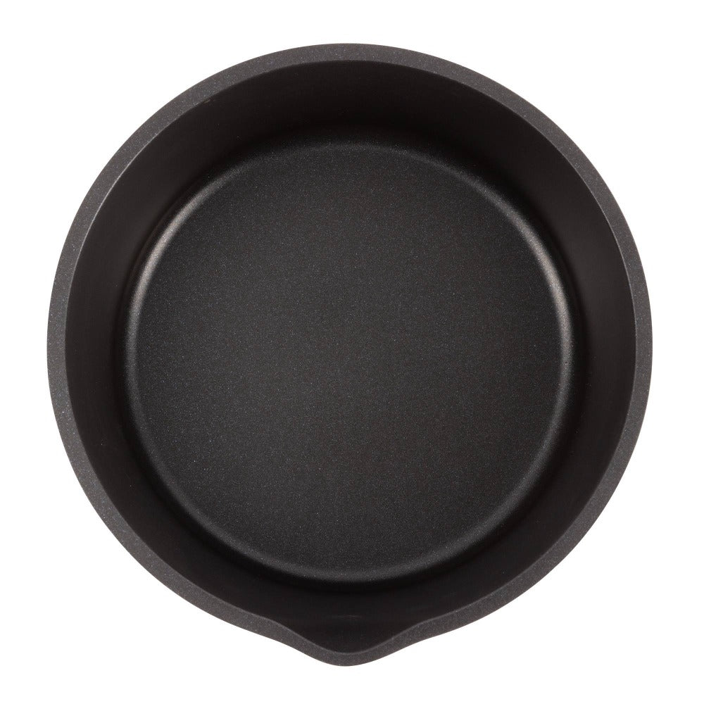 Bergner Click&Cook Batería de cocina 10 Pzs Mango extraíble, 3 Sartenes, 2 Cazos, Tapas y Utensilios Aluminio revestimiento antiadherente