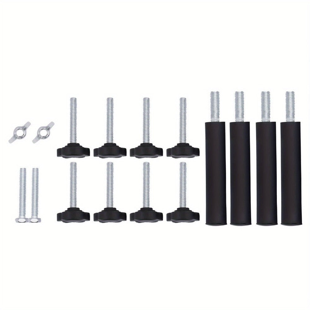 Soporte de Guitarra Multifunción 3 Plegado, Soporte para Múltiples Guitarras, Soporte Portátil Negro para Guitarra, Soporte de Exhibición Negro para Guitarra y Bajo, Estudio y Hogar (3 Guitarras)