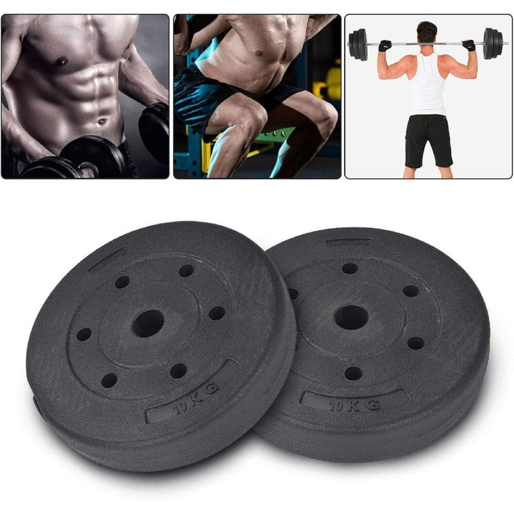 Juego de placas de peso estándar de 15Kg/ 20Kg/ 30Kg, mancuernas, barra de gimnasio, entrenamiento de levantamiento de pesas, placas de mancuernas para culturismo
