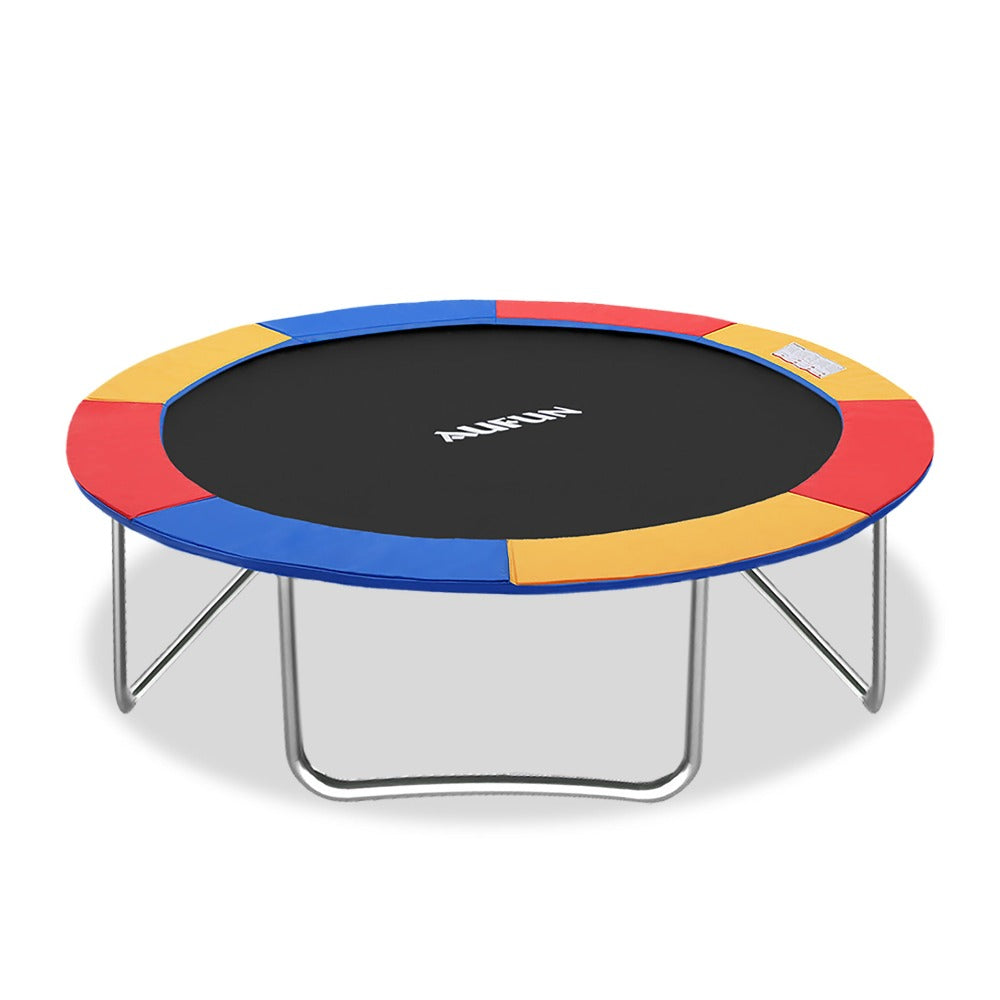Borde de la cubierta del marco del trampolín, acolchado, diámetro 244 cm/305 cm/366 cm, juego de accesorios para trampolín con cubierta de resorte acolchada, resistente al desgarro y duradero.
